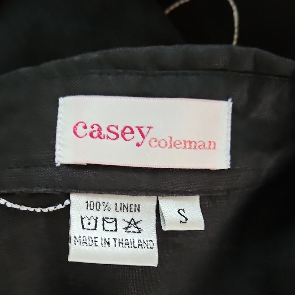 Casey Coleman Linen Top Size S - Picture 12 of 12